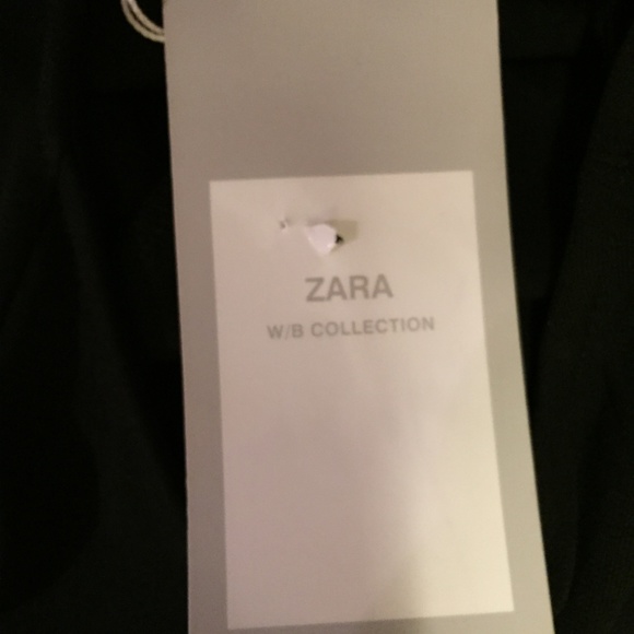 CLEARANCE NWT Zara Black Knotted Tunic Dress S - Picture 6 of 8